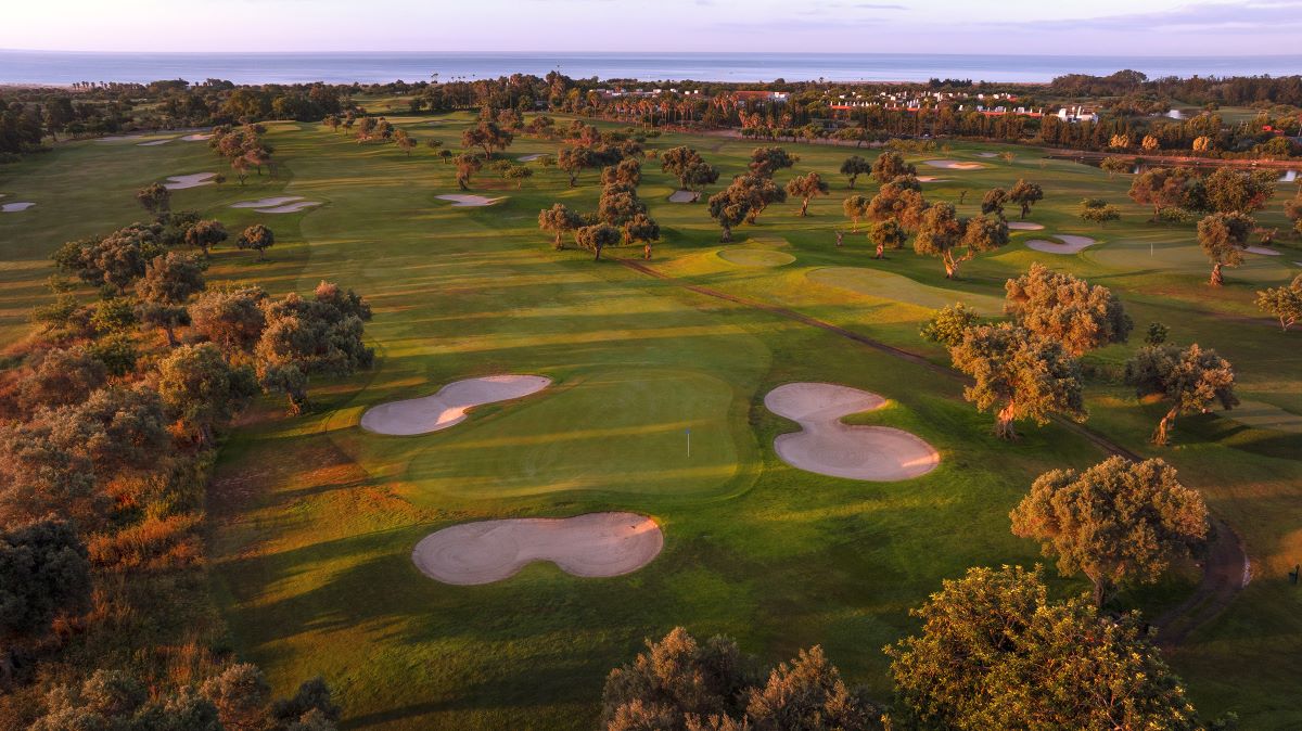 Putting green at Quinta Da Ria Golf Club Ria Course