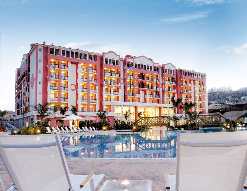 Exterior of Hotel Bonalba Alicante in the Costa Blanca region of Spain