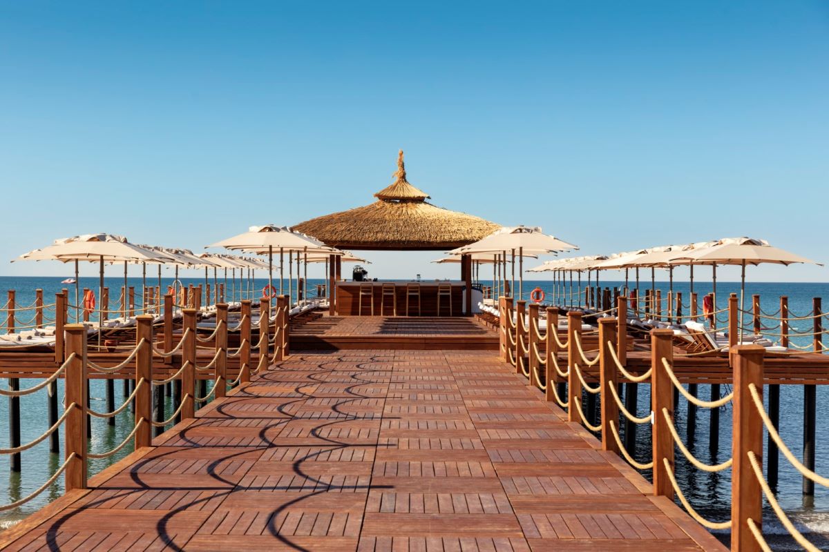 Pier at Cullinan Belek Resort in Turkey