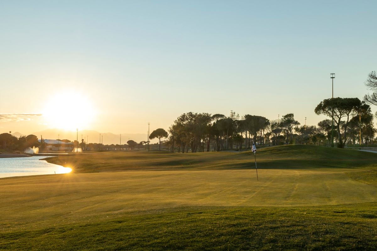 Sunsetting at Titanic Golf Club