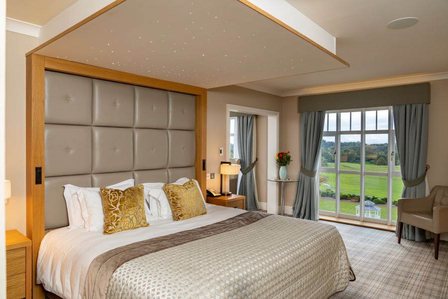 Bedroom at Carden Park Hotel in Chester