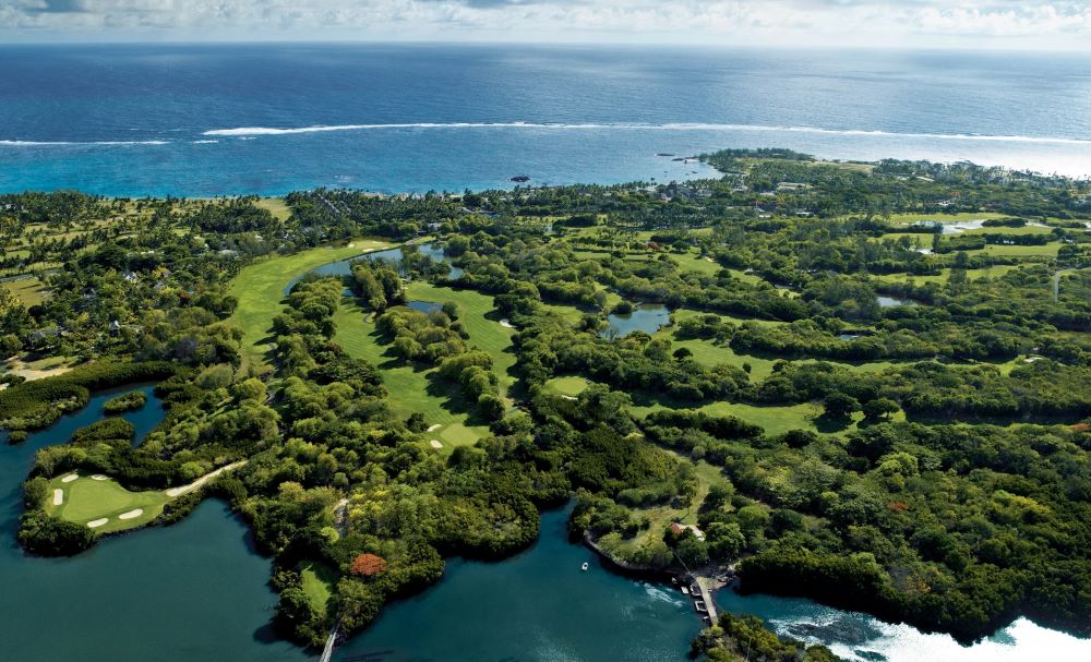 Arial view of Constance Legend Golf Course