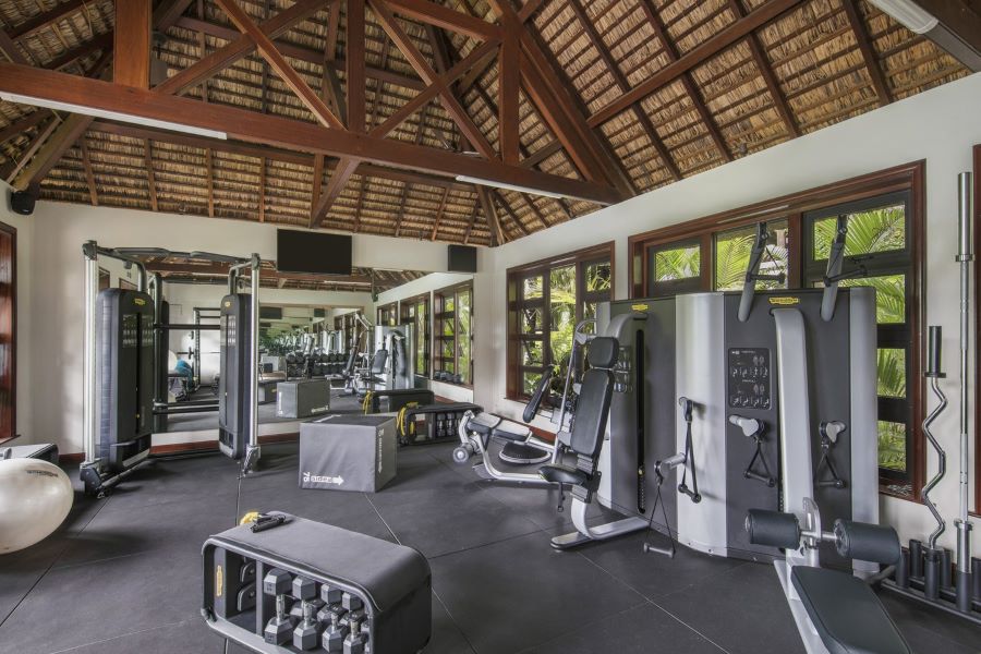 Gymnasium at Dinarobin Beachcomber Golf Resort & Spa