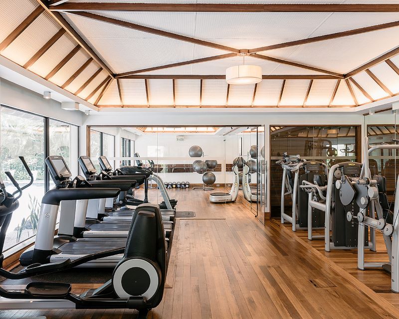 Gym at Four Seasons Resort Mauritius at Anahita