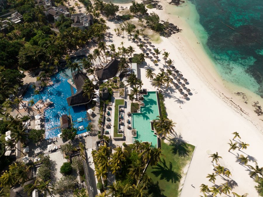 Luxurious five-star Long Beach Mauritius resort