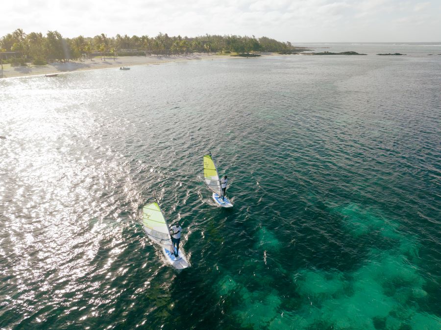 Water sports at Long Beach Mauritius