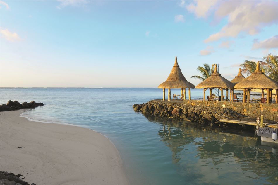 Beach area at Paradis Beachcomber Golf Resort & Spa