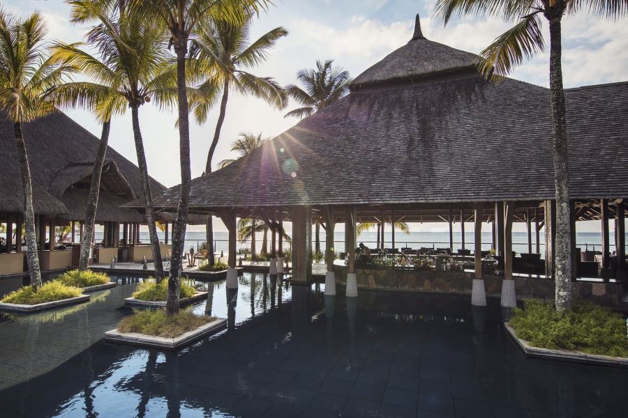 Pool bar at Trou aux Biches Beachcomber Golf Resort & Spa