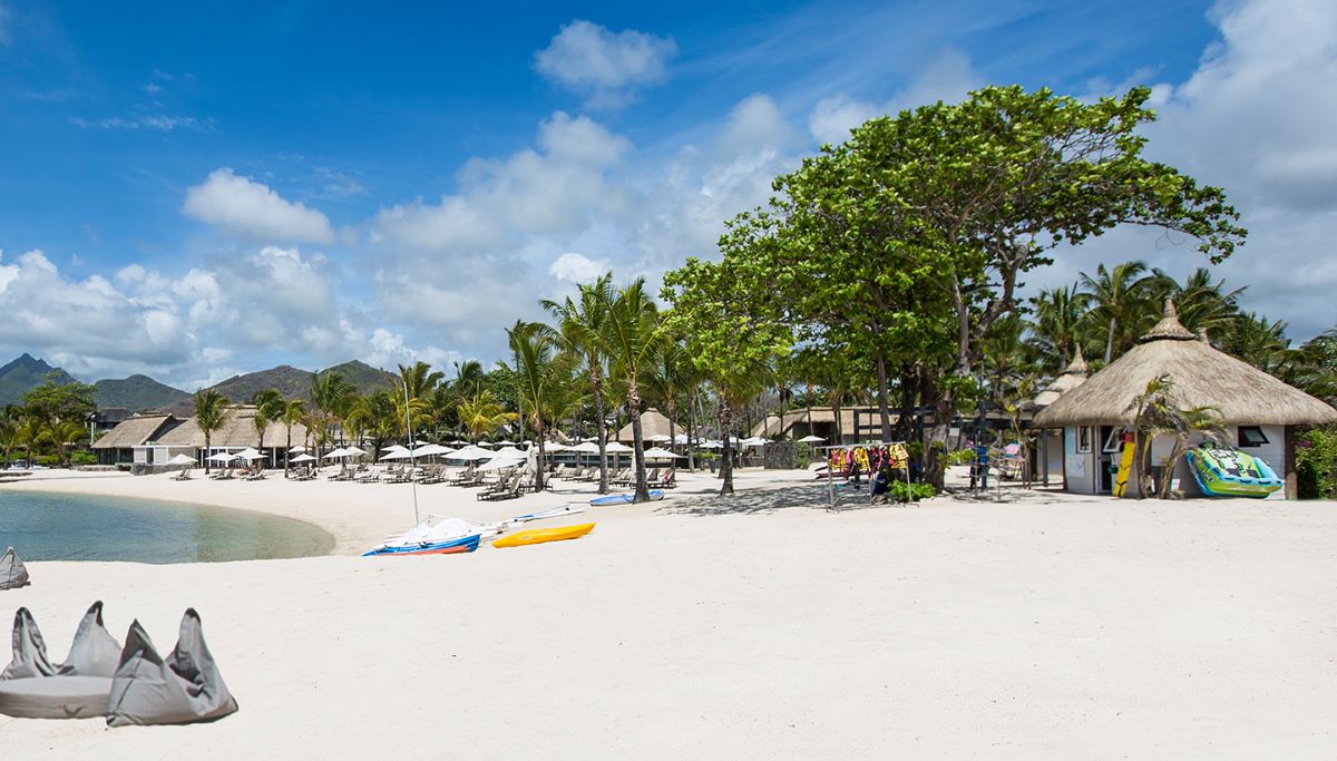 Water sports equipment on the beach at Anahita Golf And Spa Resort