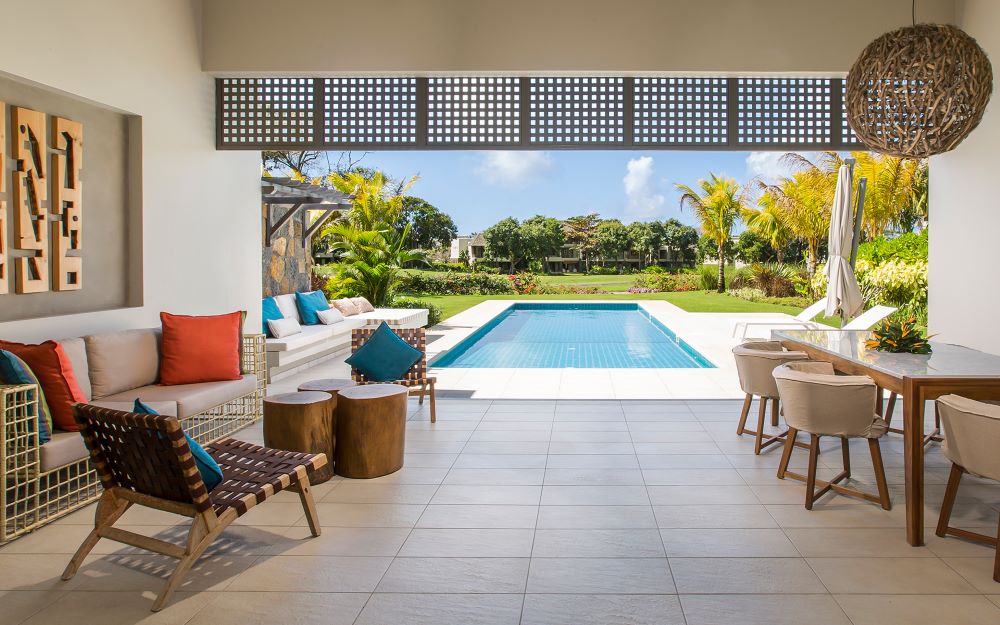 Private swimming pool at Anahita Golf And Spa Resort