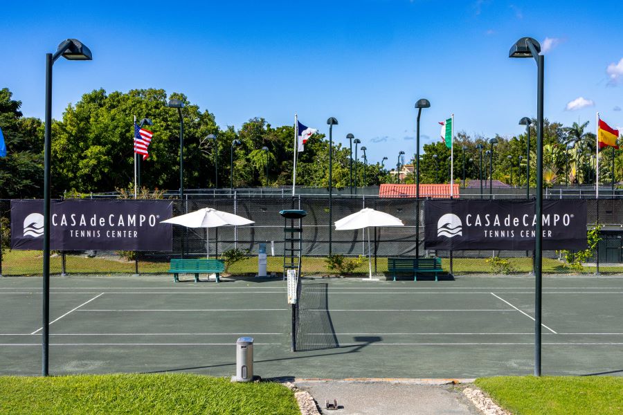 Tennis courts at Casa de Campo Resort & Villas