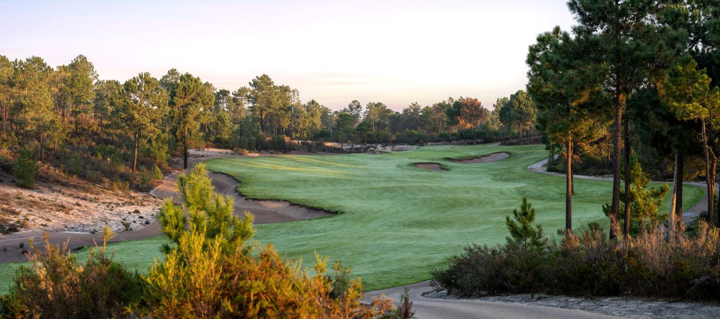 Frost on the fairway near Lisbon at Dunas Comporta