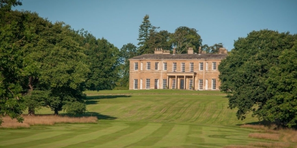 Rudding Park hotel in Harrogate overlooking the landscaped gardens