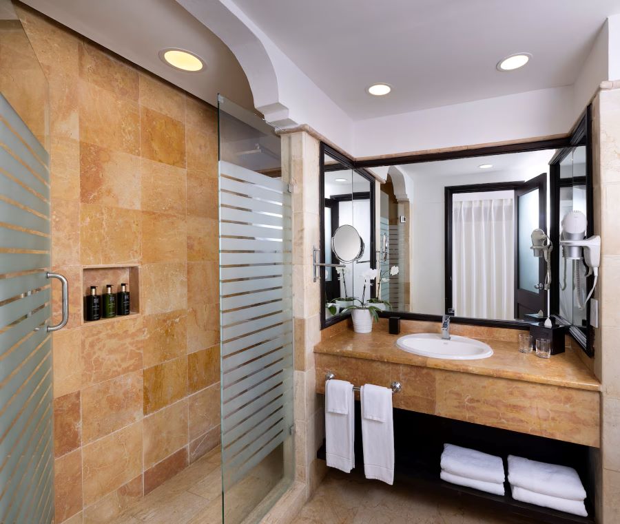 Bathroom at Melia Caribe Beach Resort