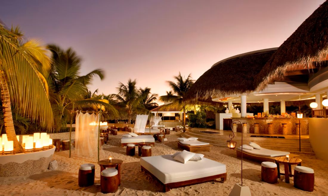 Outdoor area at Melia Caribe Beach Resort