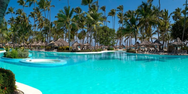 Swimming pool at Melia Punta Cana Beach Resort