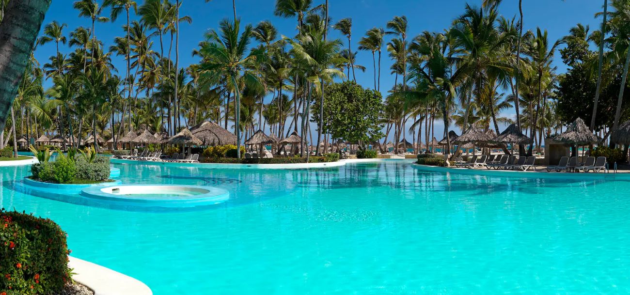 Swimming pool at Melia Punta Cana Beach Resort