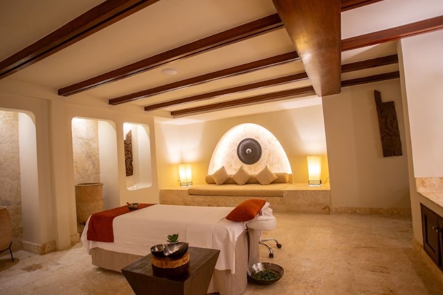 Spa treatment tables at The Westin Puntacana Resort & Club